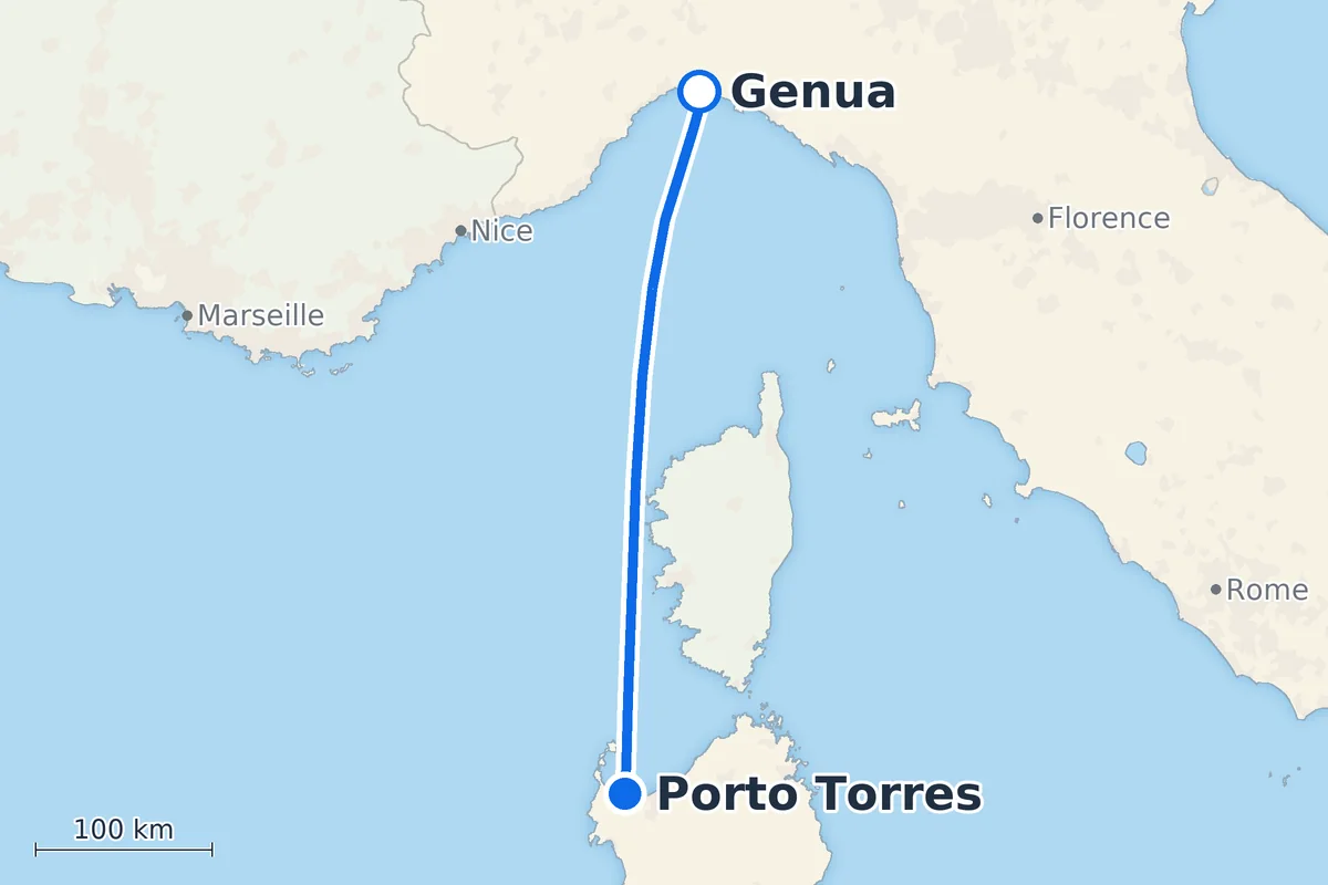 Genua - Porto Torres